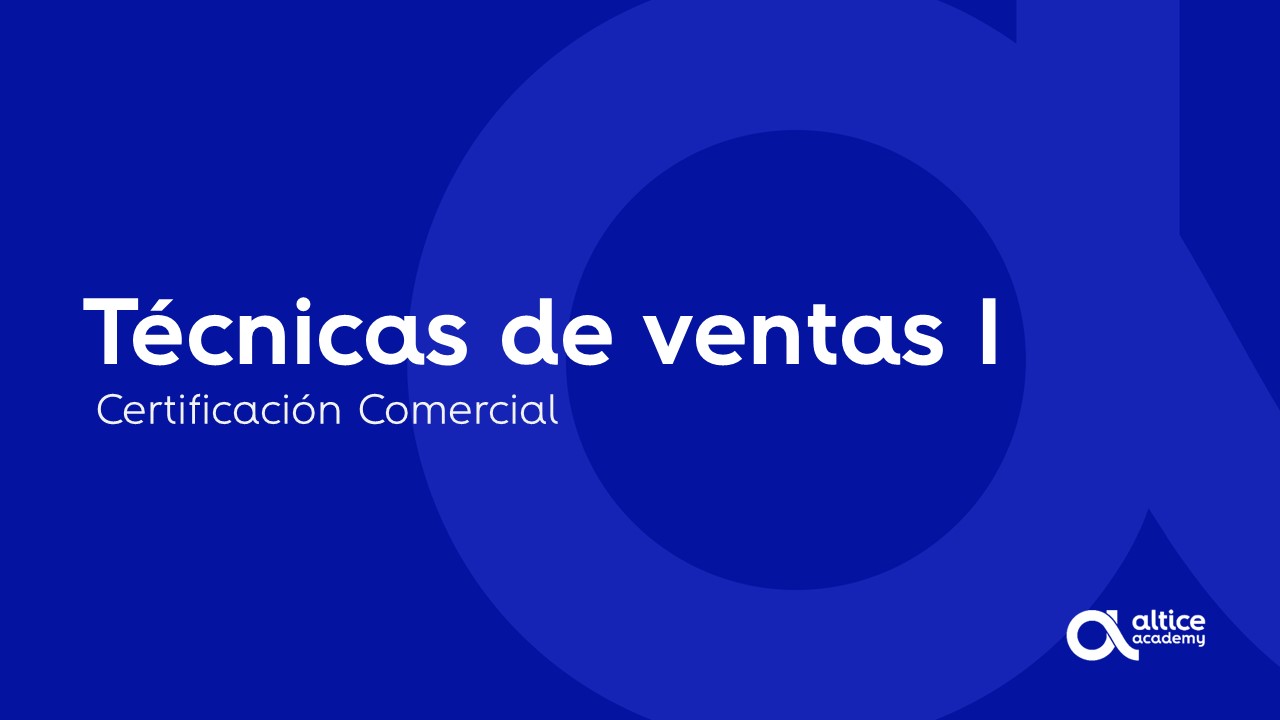 Tecnica de ventas I