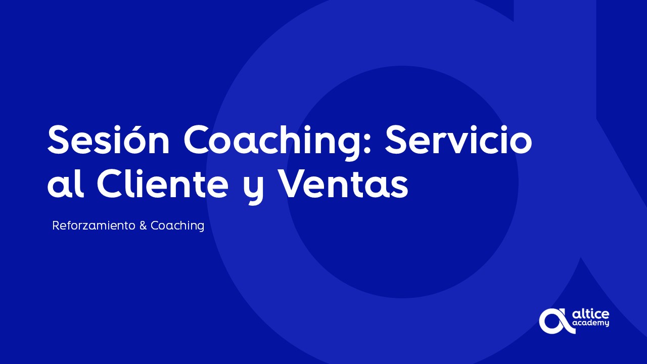 Reforzamiento Inducción Servicio al Cliente y Ventas